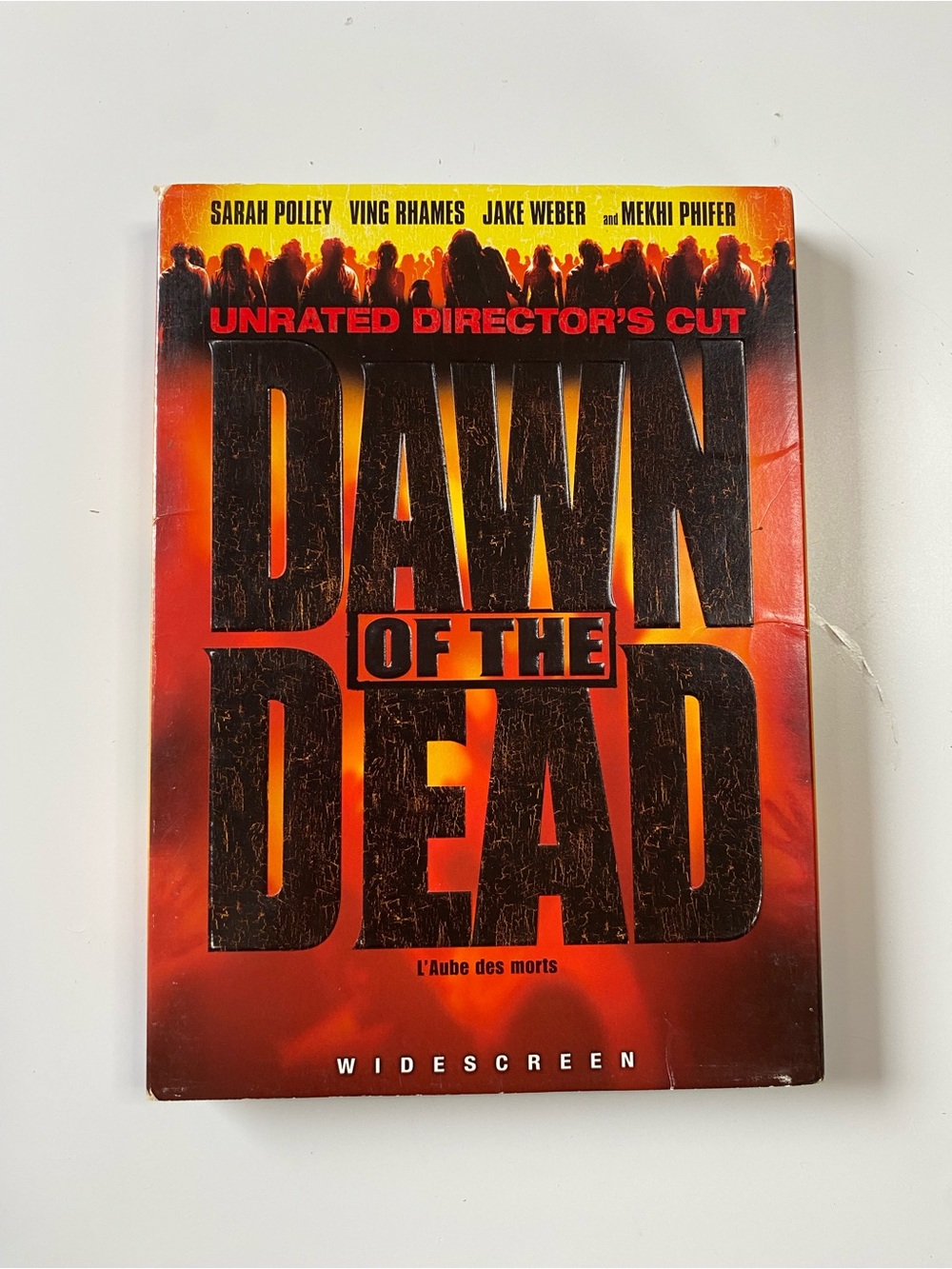 Dawn of the Dead - Unrated Director's Cut (DVD, 2004) Sarah Polley Ving Rhames